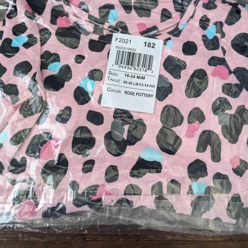 NWT Children's Place Pink Leopard Dress